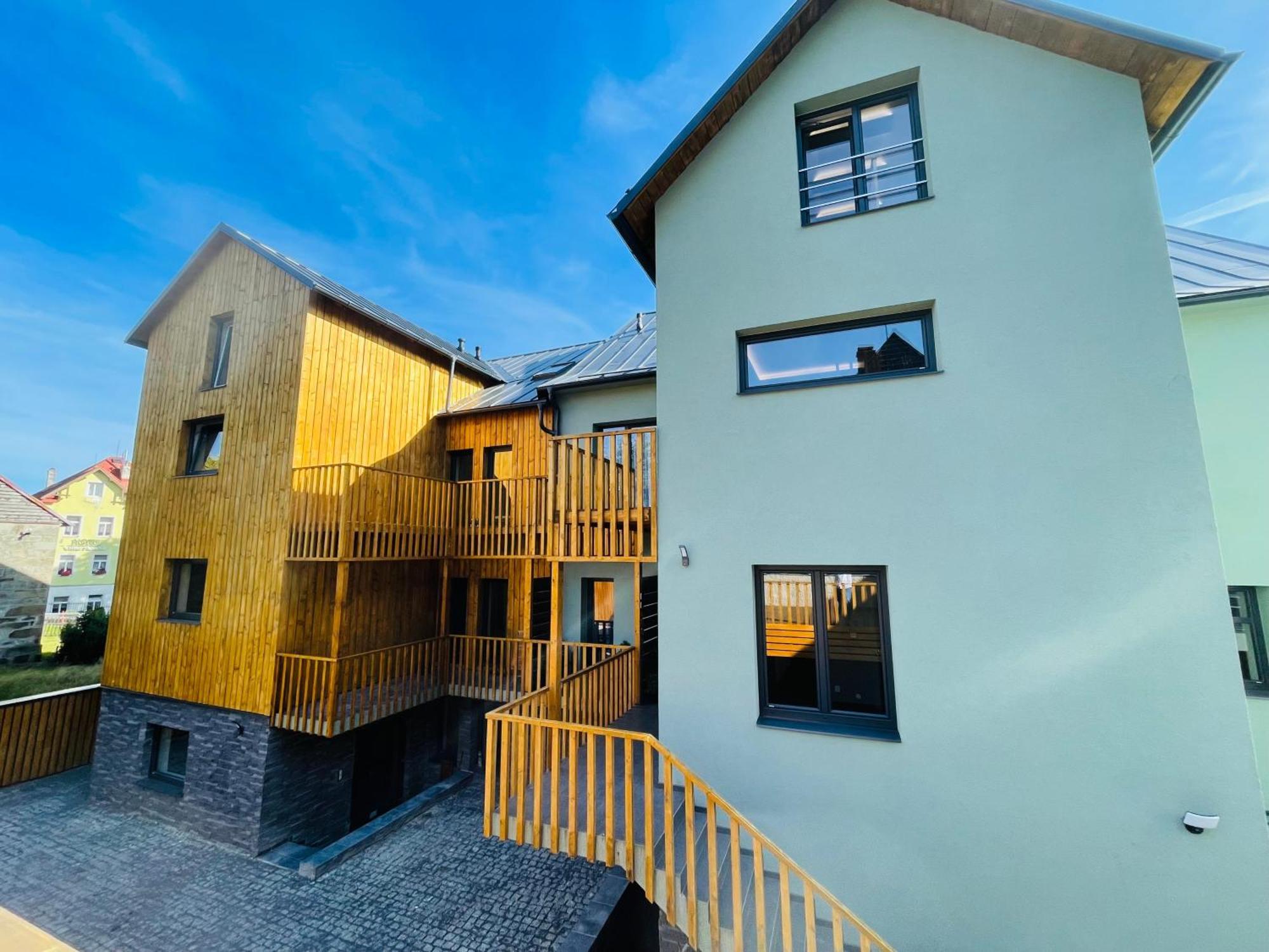Apartmany Twins Abertamy Eksteriør bilde